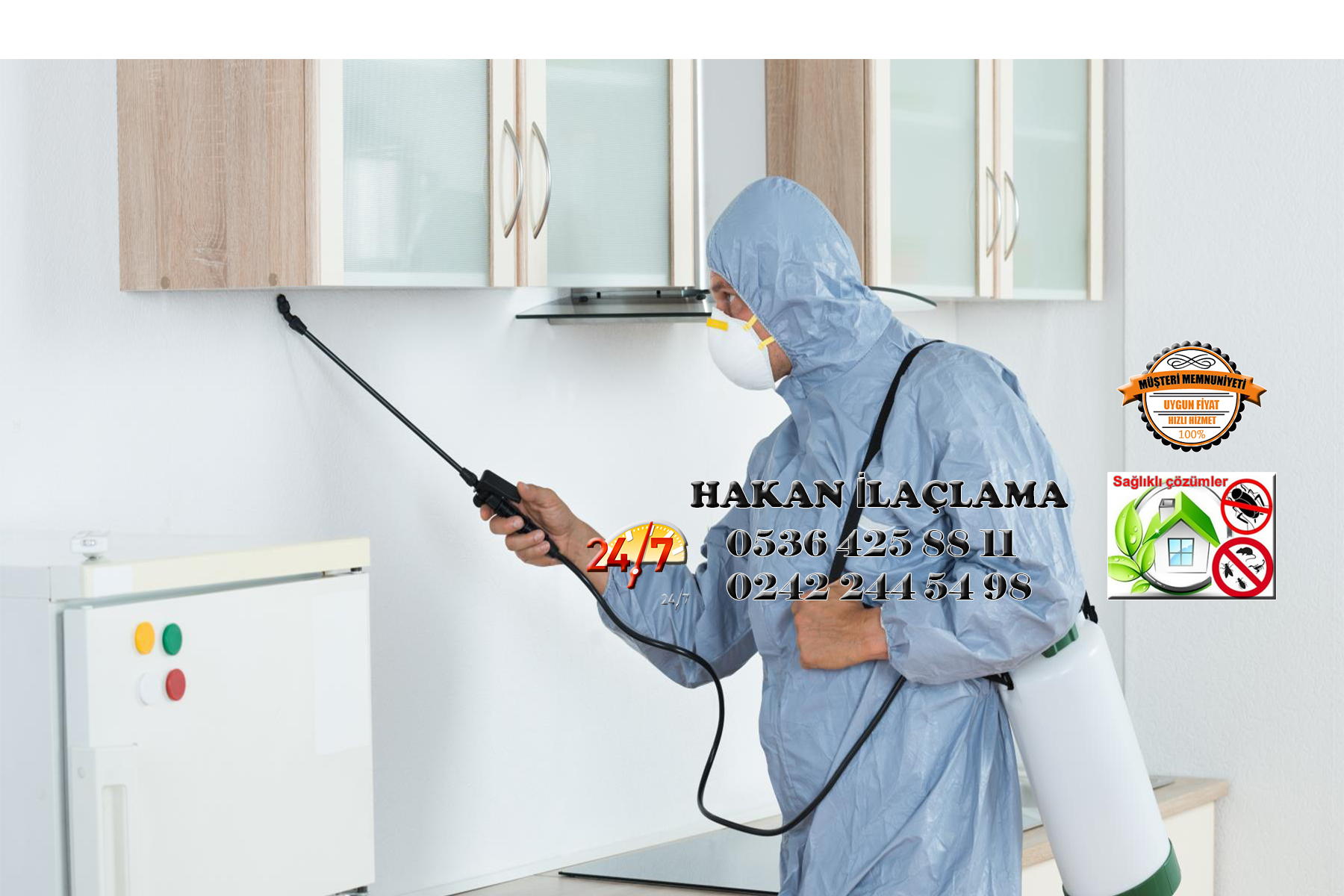 KEPEZ İLAÇLAMA -HAKAN İLAÇLAMA
